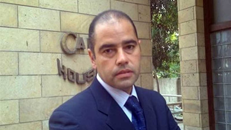 عزاء والدة إيهاب