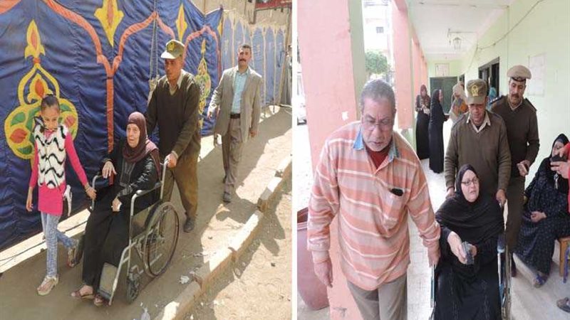 الشرطة في خدمة الناخبين..