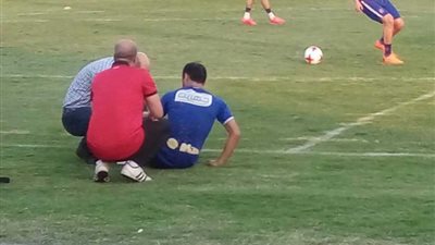 إصابة أزارو وسليمان في مران الأهلي