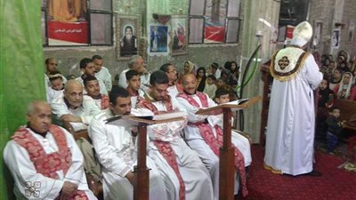 أقباط الإسكندرية يحتفلون بـ