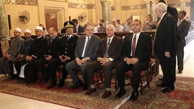 محافظ القاهرة يشارك الأرمن الكاثوليك احتفالات عيد القيامة