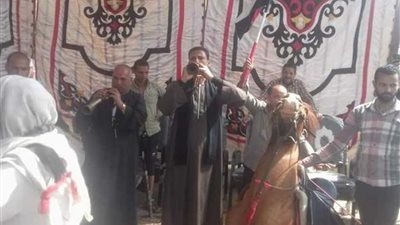 الغربية تحتفل بفوز السيسي بحضور صقر في المحلة