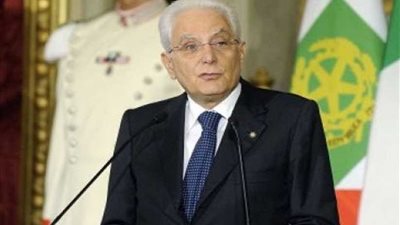 رئيس إيطاليا يهنئ السيسي لإعادة انتخابه فترة ثانية