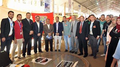 معرض للمشروعات التكنولوجية لطلاب هندسة منوف