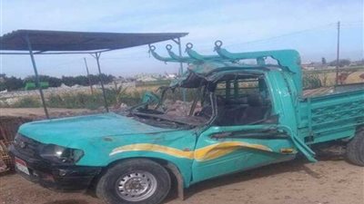 مصرع شخصين في حادث تصادم بالبحيرة