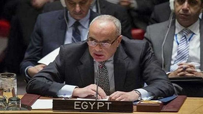 مندوب مصر بالأمم