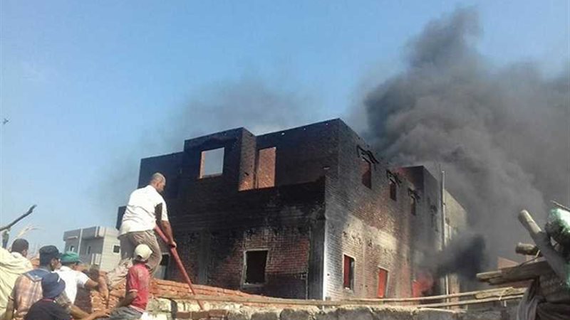 السيطرة على حريق