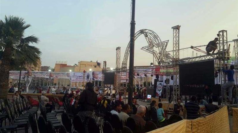 مسيرات بالبحيرة احتفالا