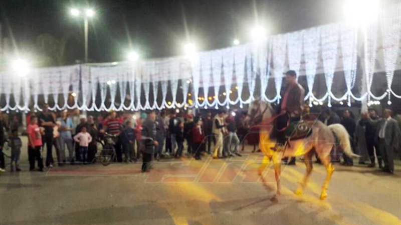 بالمزمار البلدى والخيول