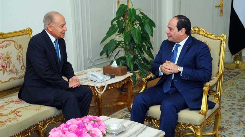 أبوالغيط يهنئ الرئيس