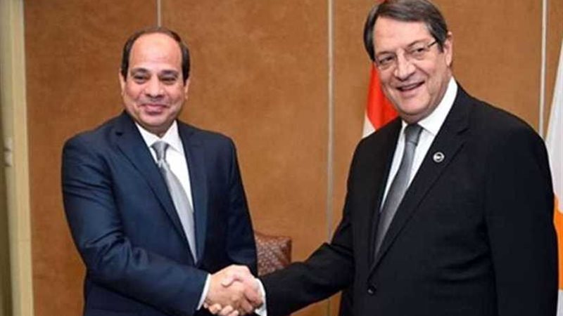 رئيس قبرص يهنئ السيسى