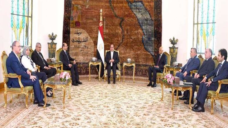 السيسي يؤكد مساندة