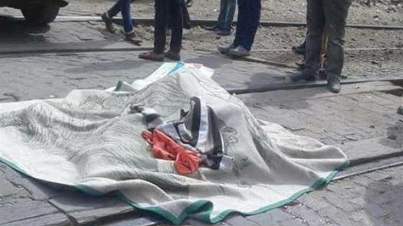 سقوط شاب من قطار