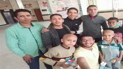 شباب المؤتمر يزور معهد الأورام بسوهاج