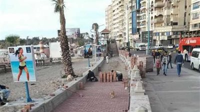 تخصيص ممر للجري على كورنيش الإسكندرية