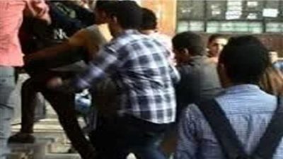 علقة ساخنة لحرامي بالقناطر