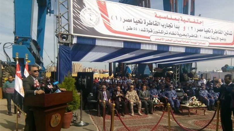 وزير النقل يشهد تدشين