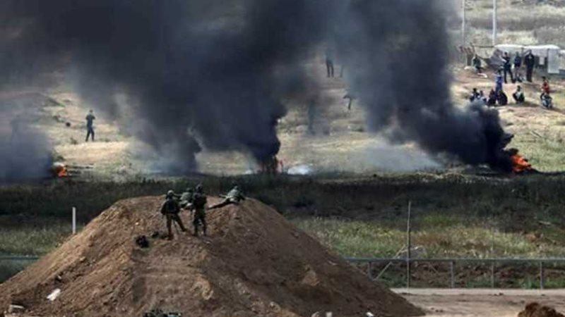 إصابة 4 فلسطينيين