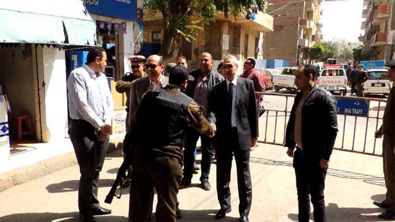 مدير أمن المنيا يتفقد