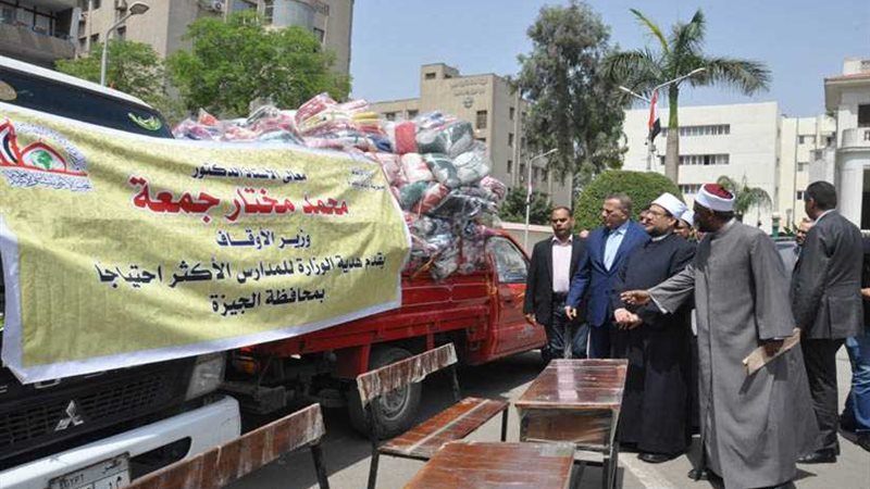 الجيزة..125 طن سلع