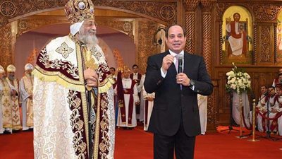 الكنيسة المصرية بالكويت تشكر الرئيس السيسي خلال احتفالها بعيد القيامة