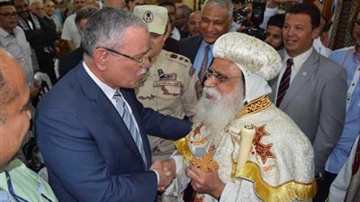 محافظ المنيا يهنئ الإخوة المسيحيين بعيد القيامة