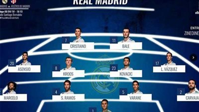 ديربي مدريد.. «رونالدو» و«بيل» يقودان تشكيل الملكي في مواجهة «جريزمان» و«كوستا» أتلتيكو