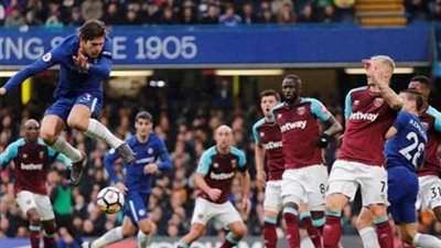تشيلسي يتعادل مع وست هام بهدف لكل منهما