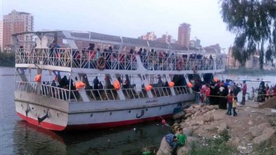 إقبال على الرحلات النيلية في شم النسيم بالمنصورة (صور)