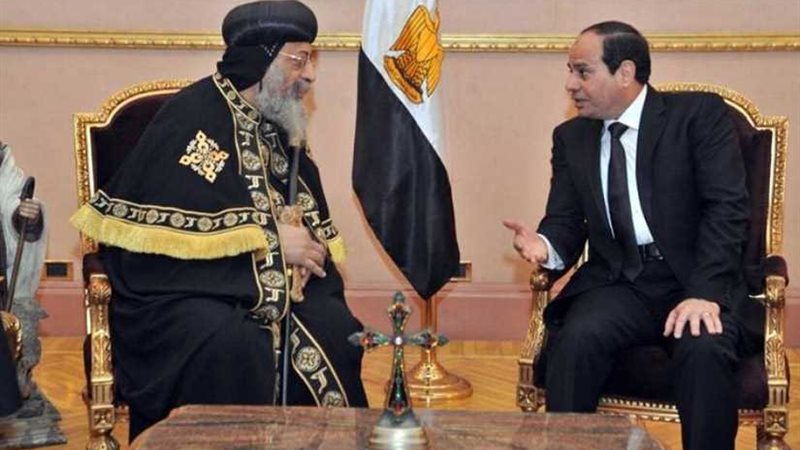 الرئيس يهنئ البابا