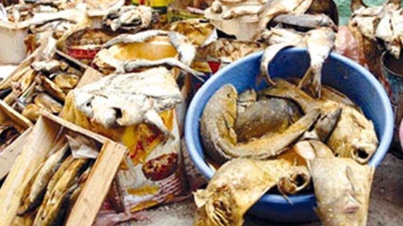 إعدام 3 أطنان فسيخ