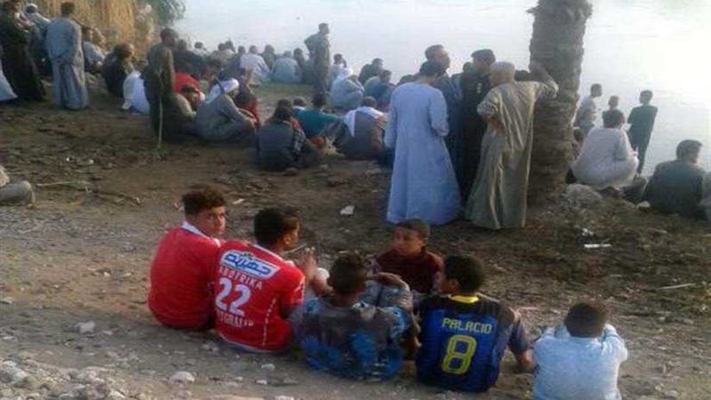 غرق أسرة بالترعة
