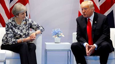 ترامب وماي اتفقا على عدم السماح باستخدام 