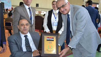 جامعة المنصورة تكرّم أبطال اللجنة البارالمبية (صور)