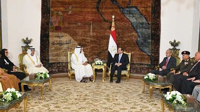 المتحدث الرئاسي: جلسة مباحثات بين السيسي وبن زايد استعرضت الأوضاع الإقليمية