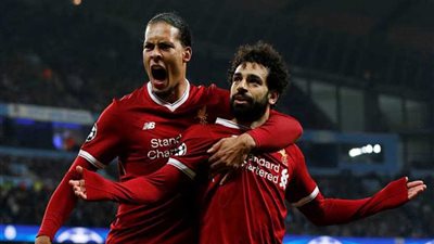 «صلاح» يسجل ويقود ليفربول للتأهل إلى نصف نهائي الأبطال