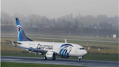 إقلاع أولى رحلات مصرللطيران إلى موسكو 