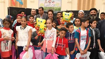 محافظ البحيرة تشهد احتفال مركز الإبداع الفني بدمنهور بيوم اليتيم المعاق