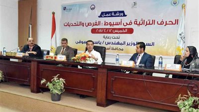 افتتاح ورشة عمل الحرف التراثية 