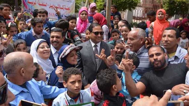 محافظ الغربية يشارك