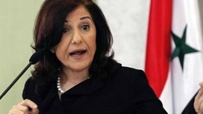 مستشارة الأسد تتحدث