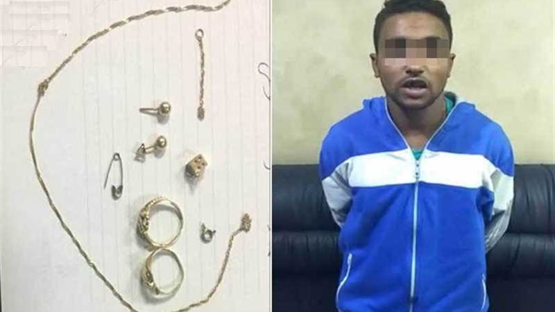 عاطل يعتدي على فتاتين