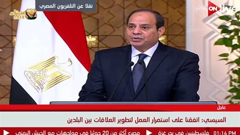 السيسي لـ دي سوزا: