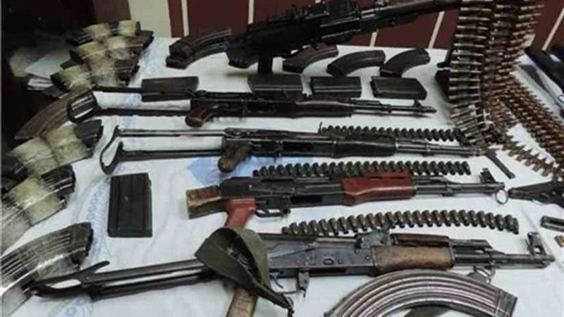 ضبط 71 قطعة سلاح