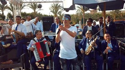 سعد الصغير يتألق في حفل بالصحراوي بحضور أسامة الشيخ (صور)