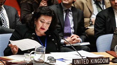 مندوبة المملكة المتحدة عن الضربة الثلاثية: لا مفر من استخدام القوة لحماية المدنيين