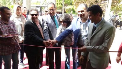 افتتاح معرض الكتاب بآداب الإسكندرية