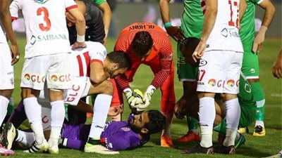 طبيب الزمالك يحدد إصابة الشناوى وفترة غيابه عن الملاعب