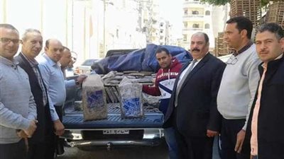 ضبط 600 كيلو جمبري فاسد بالفيوم