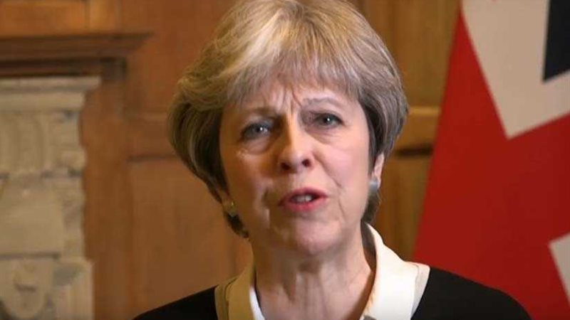 رئيسة وزراء بريطانيا: